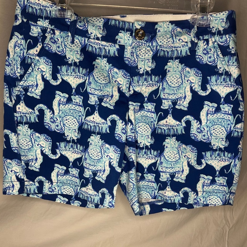 Lily Pulitzer Jayne Stretch Short in Deep Indigo
